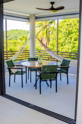 Balcony with sea-view