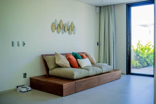 Apartment Golfinhos - Living room